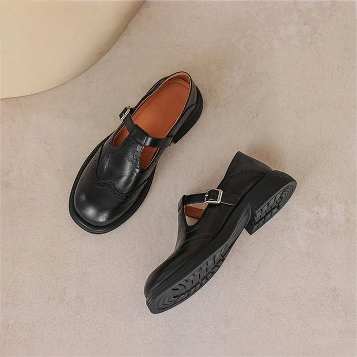 Elvara | Scarpe con Cinturino in Pelle